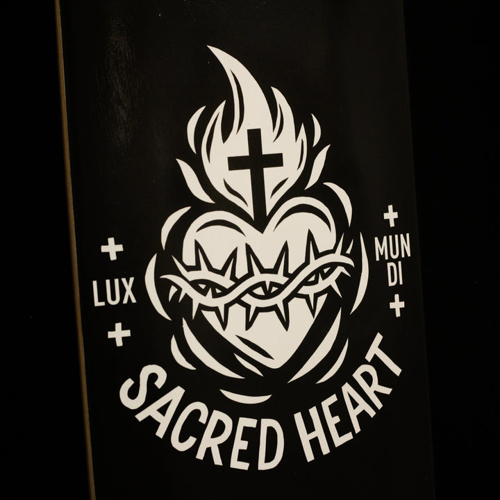 Lux Mundi Sacred Heart of Jesus Skateboard Deck