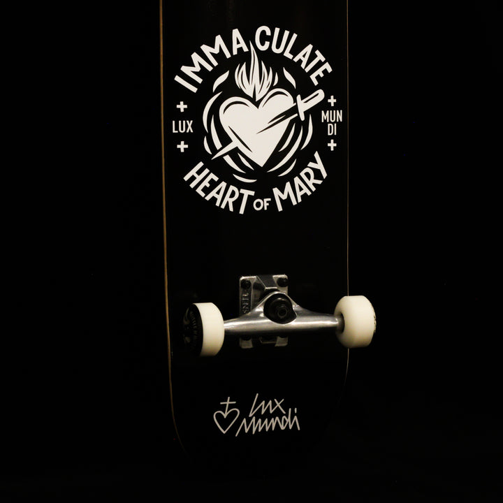 Lux Mundi Immaculate Heart of Mary Skateboard Deck