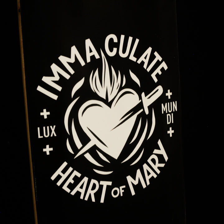 Lux Mundi Immaculate Heart of Mary Skateboard Deck