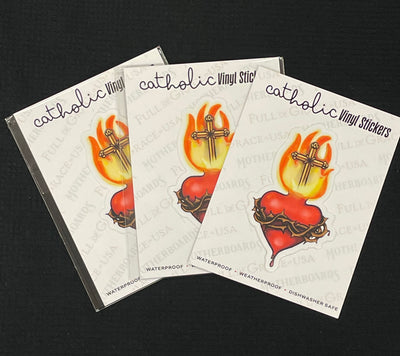 Sacred Heart Sticker Decal