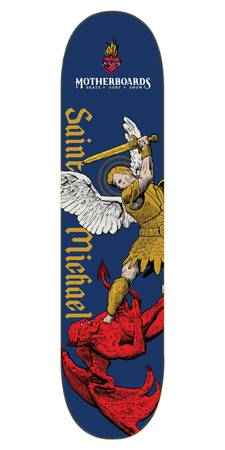 NEW St. Michael Ver. 2 Skateboard Deck, 8.0 Steep