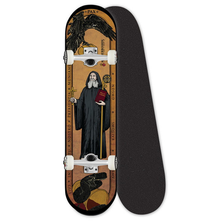 NEW St. Benedict Complete Skateboard 8.25 Steep