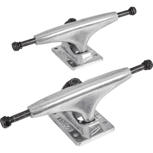 Tensor Skateboard Trucks - 5.25 Silver Alloys