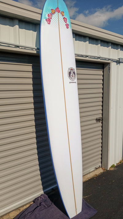 La Virgen de Guadalupe Surfboard - Longboard Model*