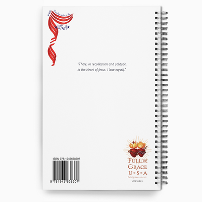 Birds & Sacred Heart Writing Journal (In the Heart of Jesus I lose myself)
