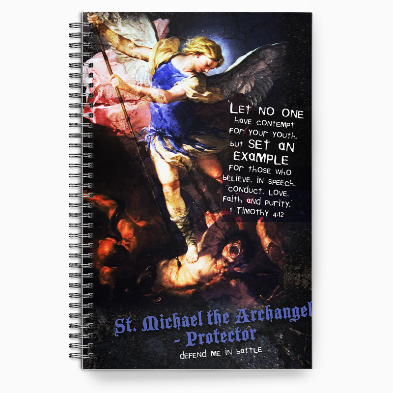 Teen Chastity Boy -  St. Michael the Archangel Writing Journal