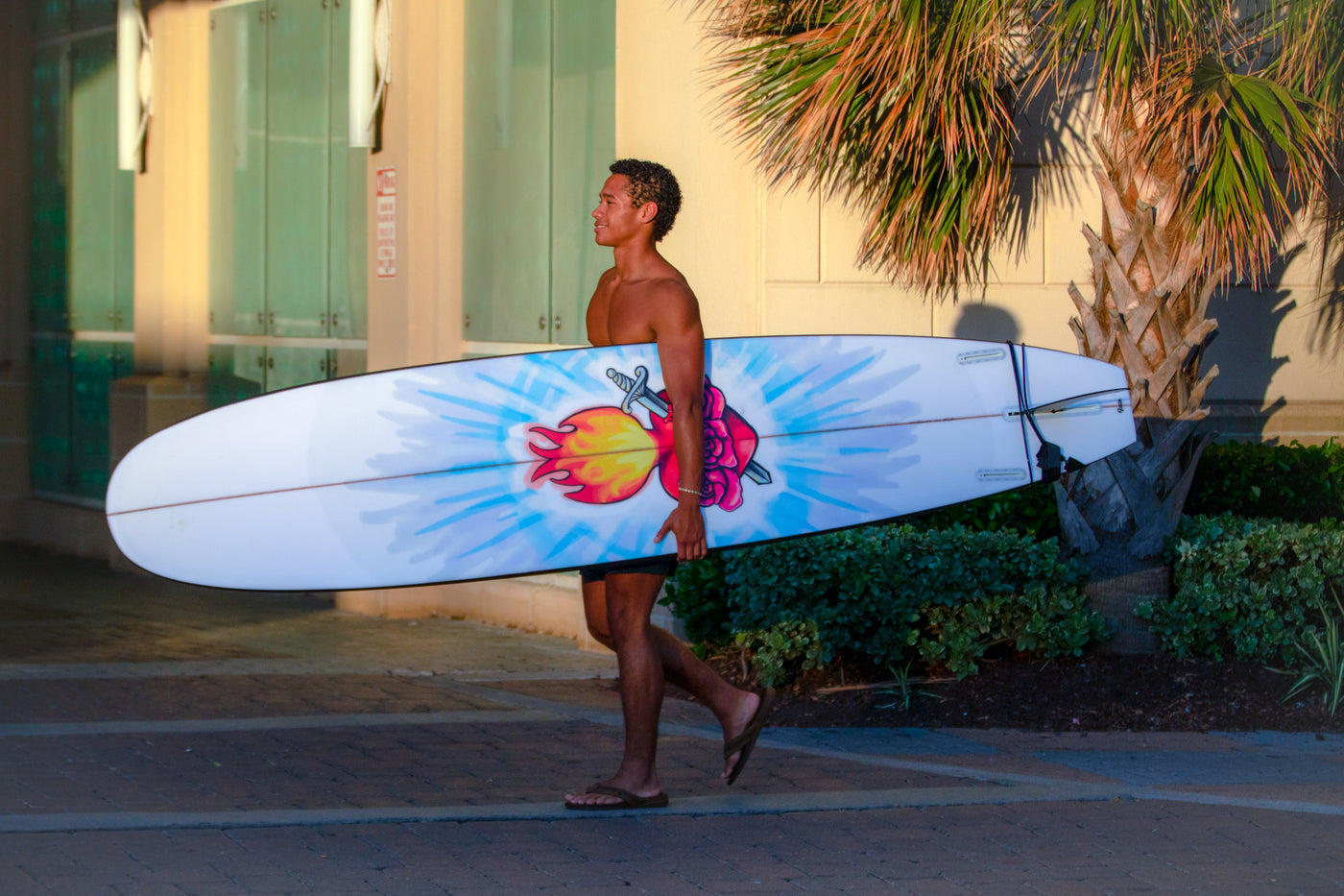 The Immaculate Heart Surfboard - Longboard Model*