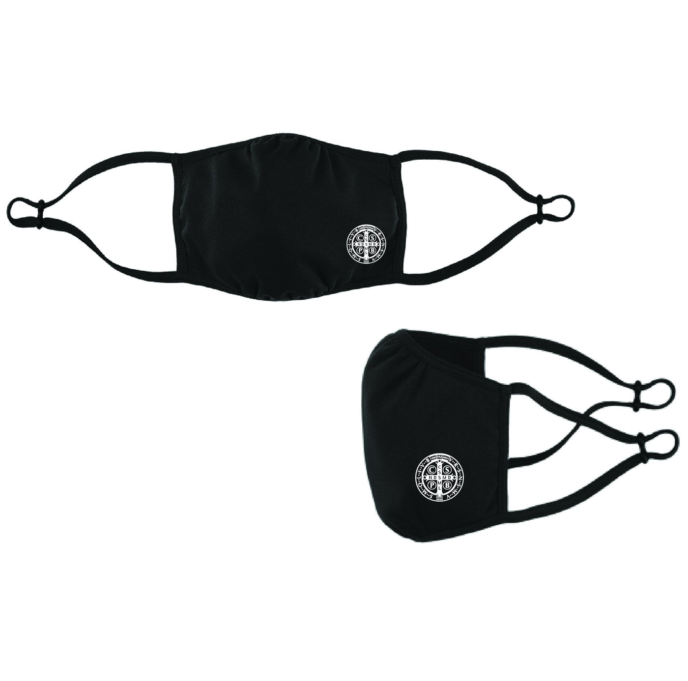 Benedictine Medal Adjustable Facemask
