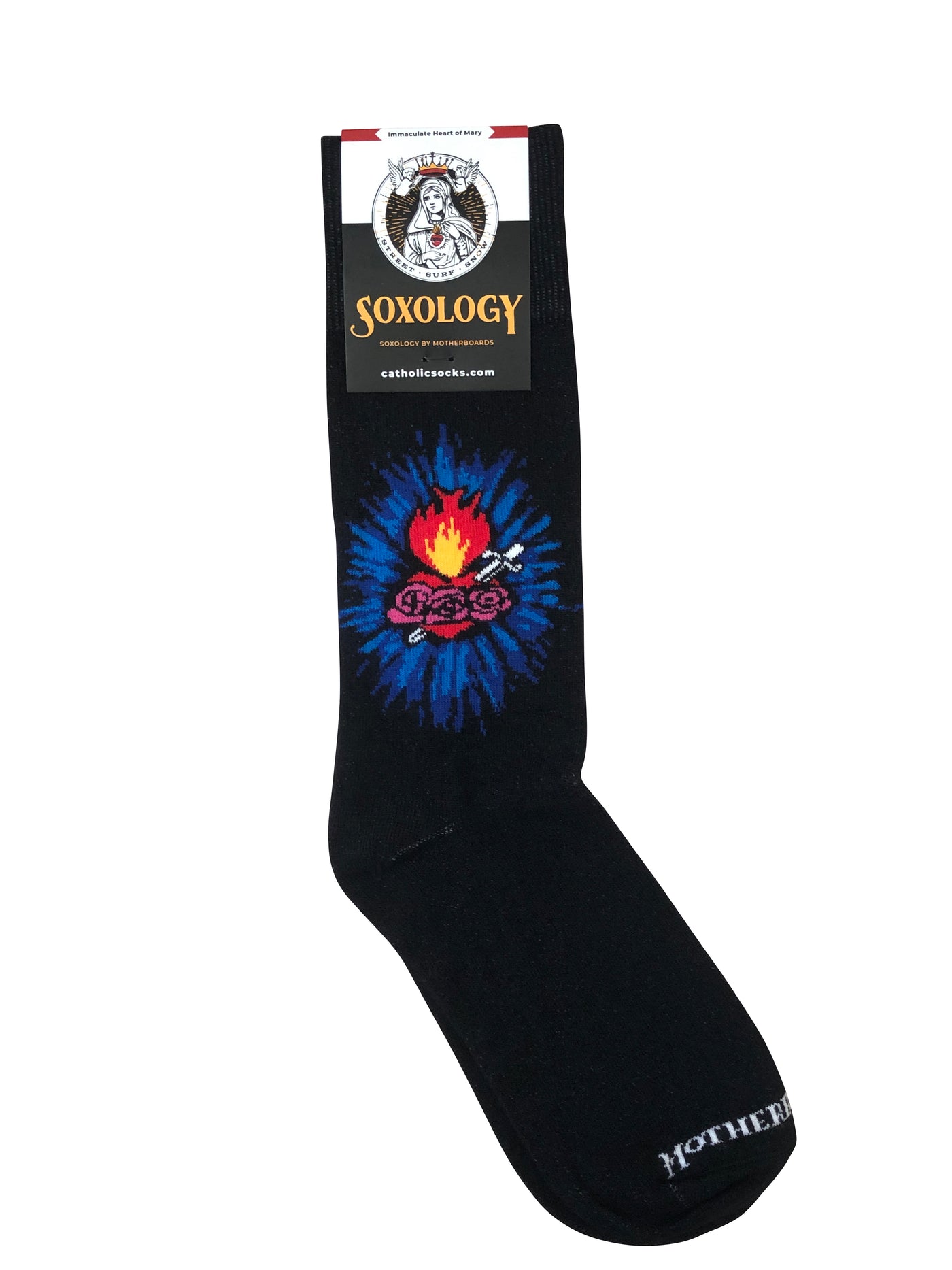 Immaculate Heart of Mary Socks - Made in the USA