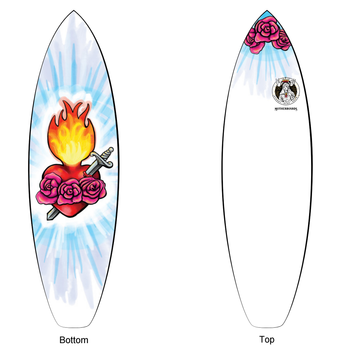The Immaculate Heart Surfboard - Performance Model*