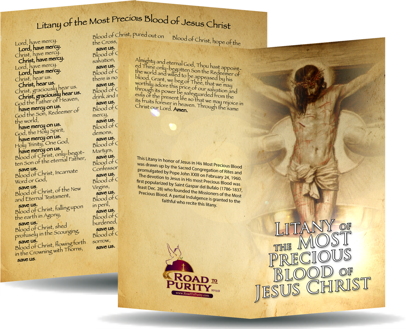 Litany of the Most Precious Blood of Jesus Christ