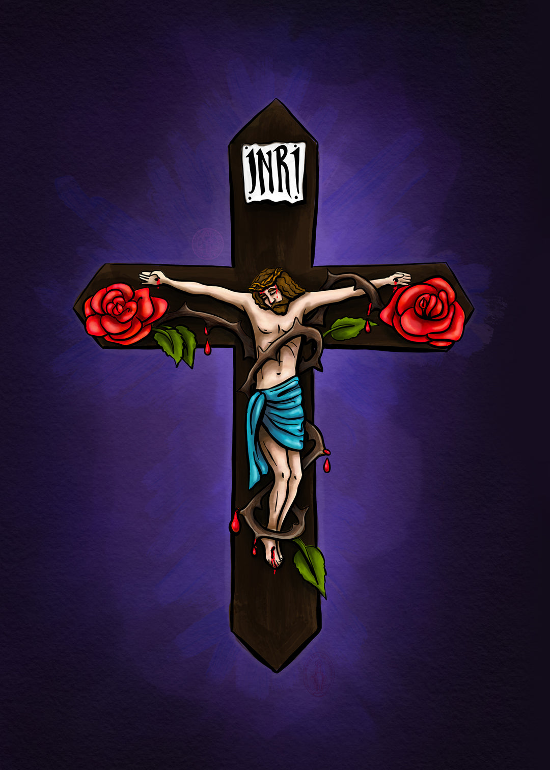 Crucifix Print