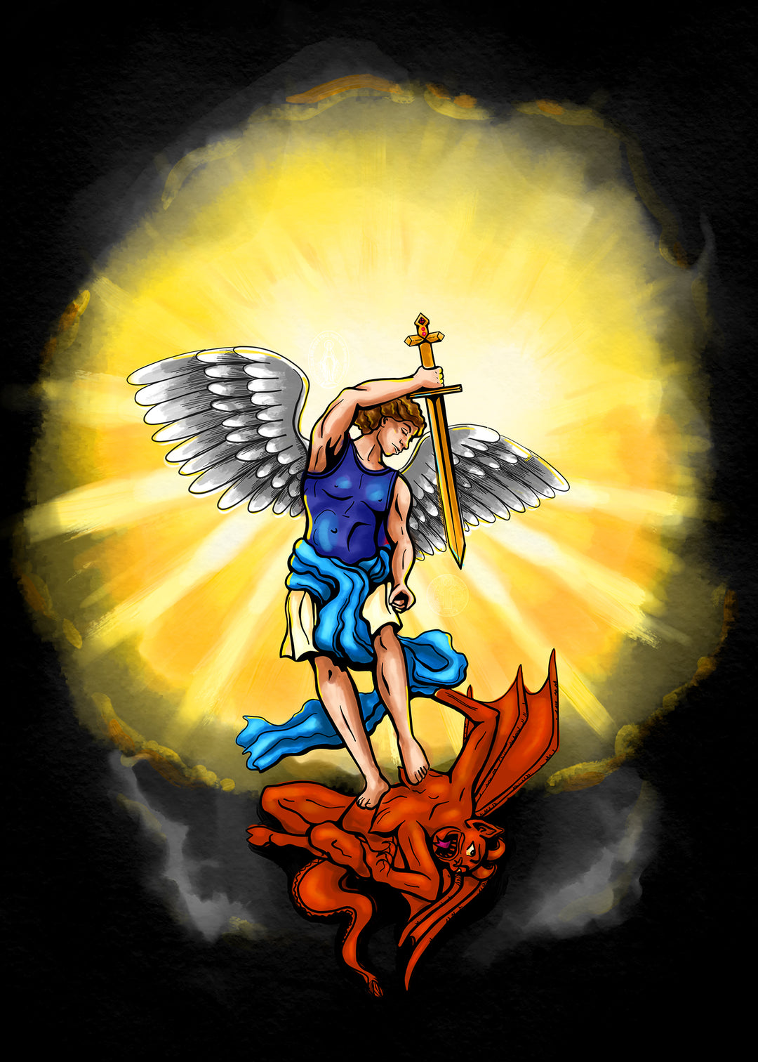 St Michael the Archangel Print