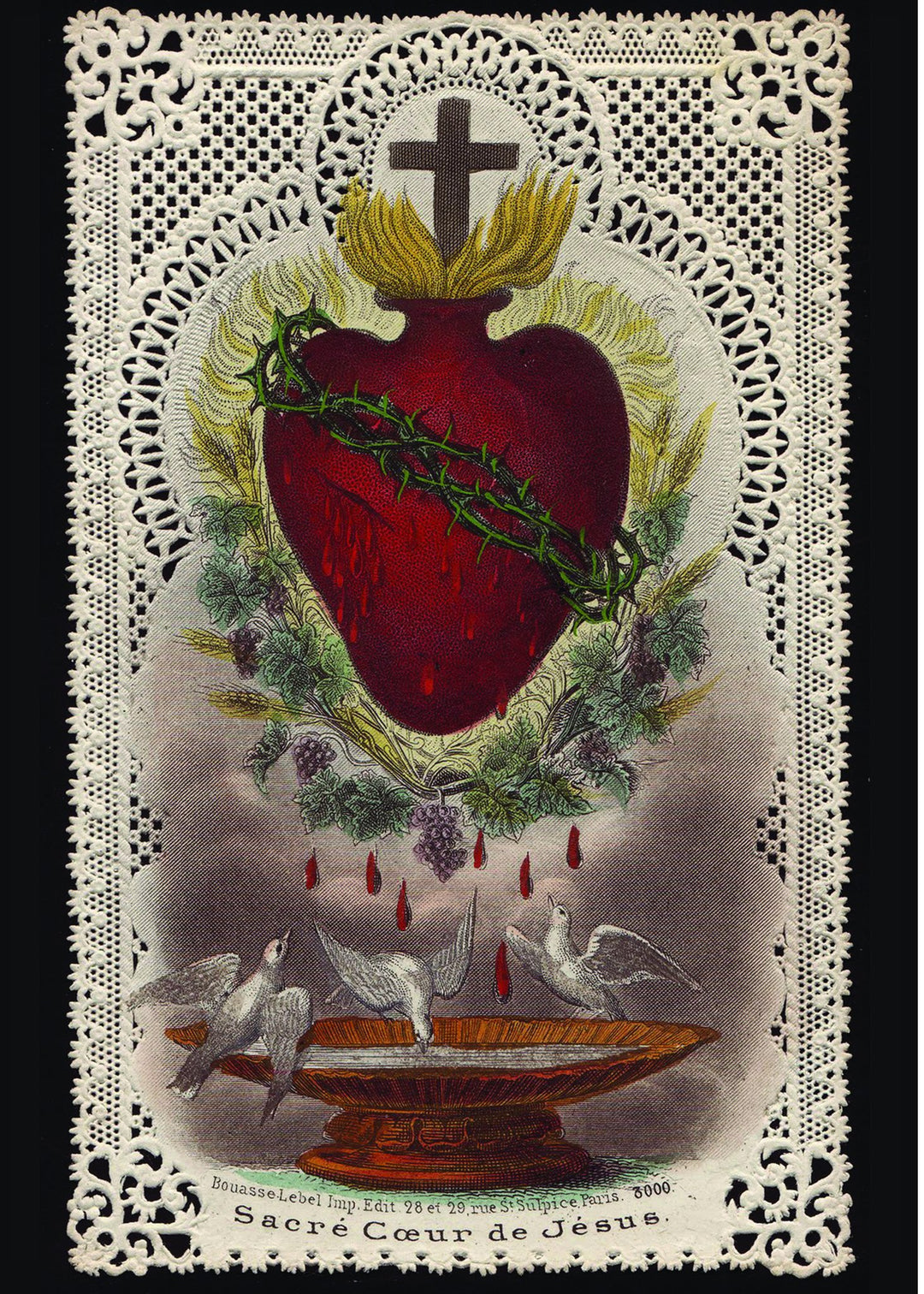 Sacred Heart of Jesus Print 5X7