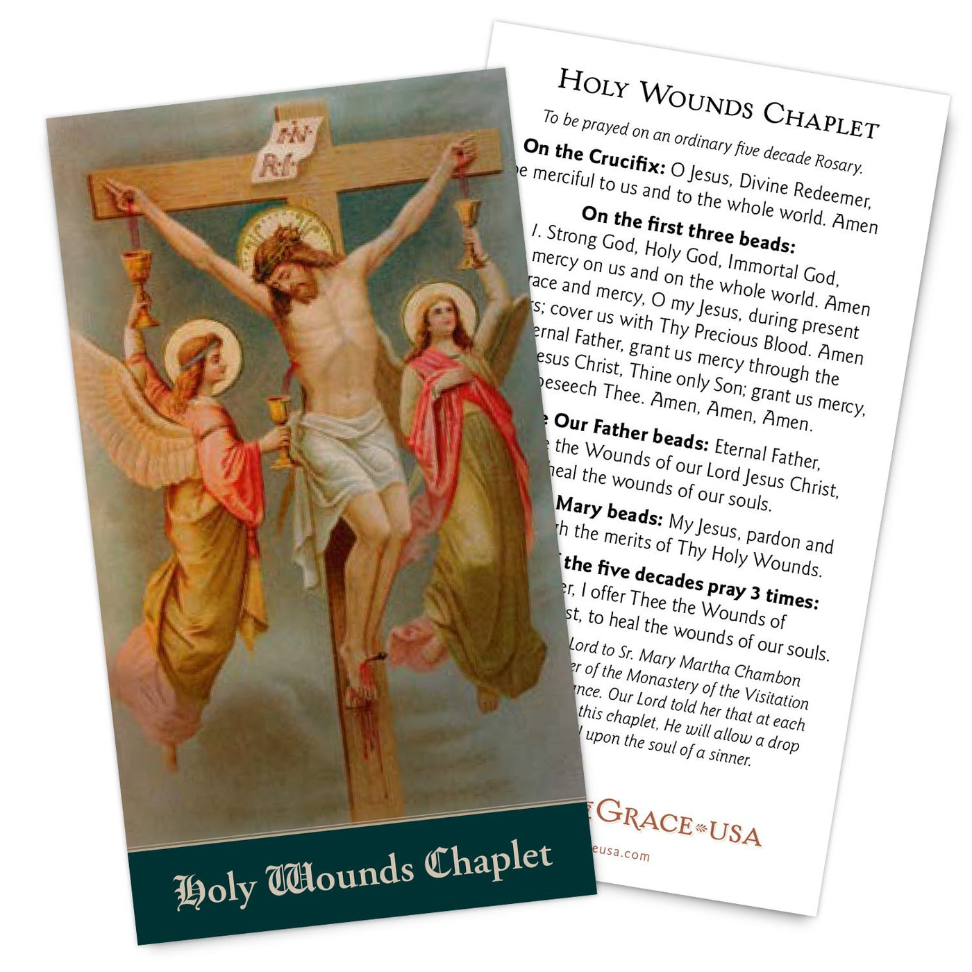 Holy Wounds Chaplet,  New for 2019