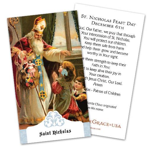 St. Nicholas Prayer Cards