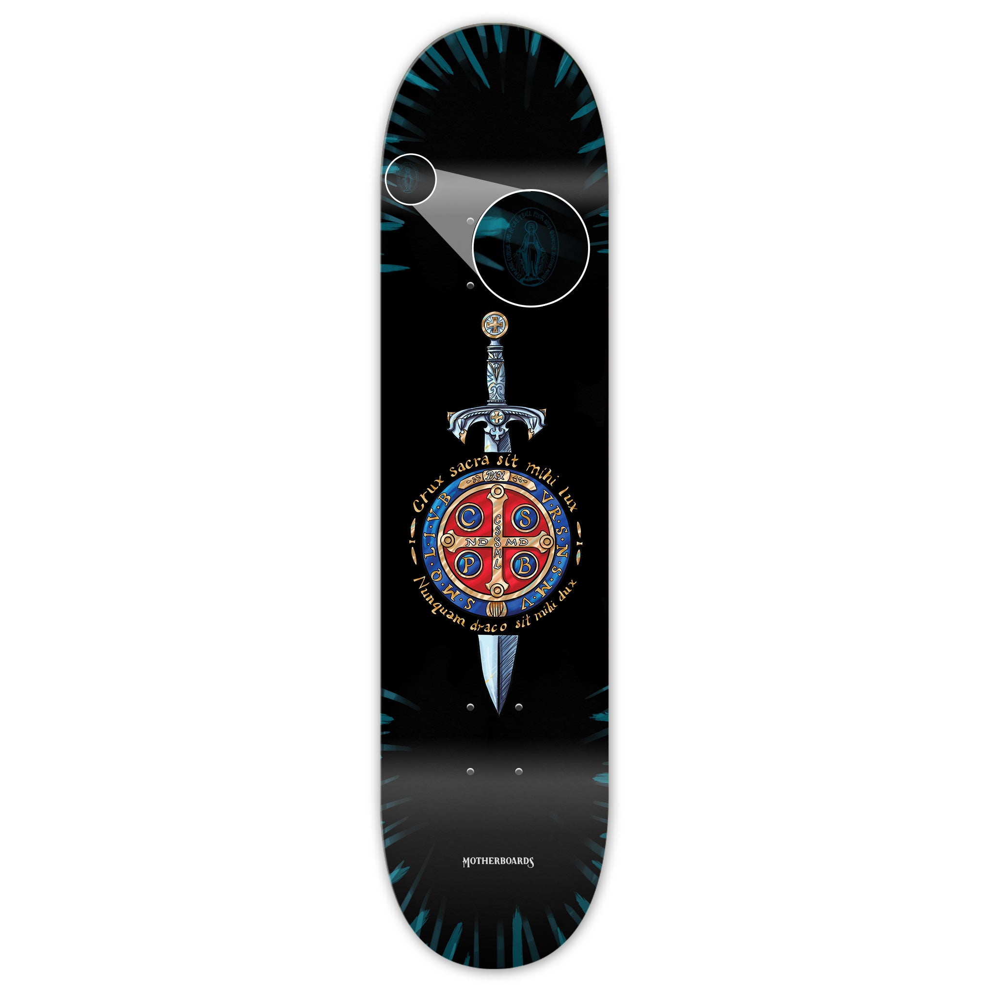 Cinco Skateboard 聖母マリアデザイン Immaculate Heart of Mary